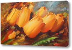   Картина Желтые тюльпаны 