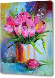   Картина Нежные тюльпаны
