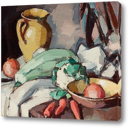   Картина Натюрморт с кувшином и овощами