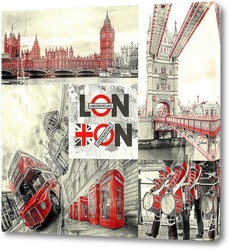   Постер London city