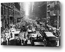 Пробка в Чикаго, 1909г.