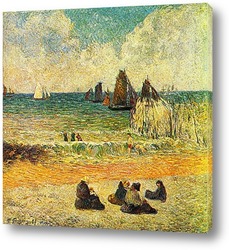    Пляж в Дъеппе. 1885