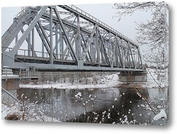    зимний мост
