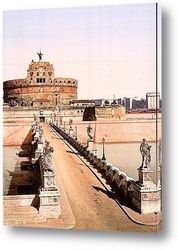    Замок и мост Сан-Анджело, Рим, Италия