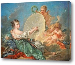  Диана отдыхает после ванны, 1742