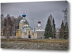  Тихвинский монастырь. Вид изнутри.