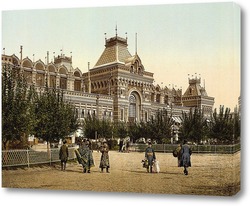  Вид с бульвара на Почаинский или Толкучий рынок. Почаинский съезд 1905  –  1915