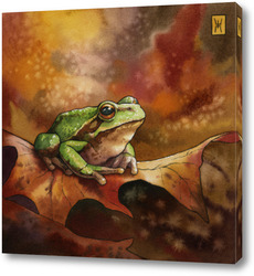  Акварель "Корея"