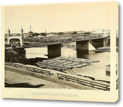   Постер Бородинский мост в Москве,1888