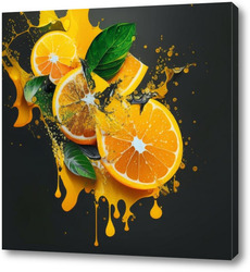   Постер Апельсин 3 арт