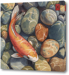  Акварель "Корея"