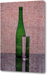   Постер Зелёная бутылка