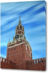    Спасская башня московского Кремля