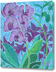   Постер Сад на окне. Орхидея