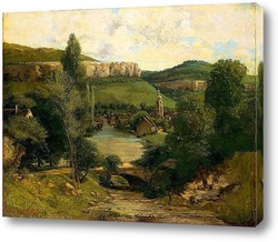  Скалы Этрета, 1869