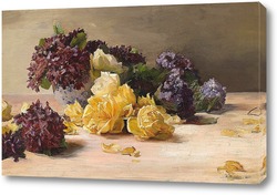    Розы и фиалки, 1897