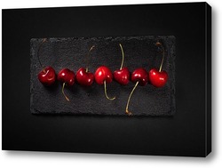  Cherry on a white background