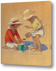    Дети в песочнице 