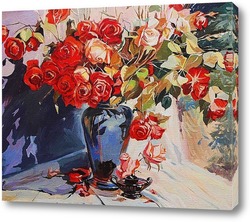    Картина "Натюриорт с розами"