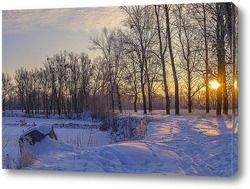    Морозное утро,но солнечное!