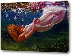    Девушка под водой