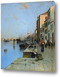   Картина Венеция в вечернем свете