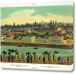  Василий Блаженный виден с Кремля 1845  –  1850