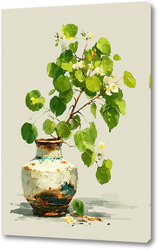    Ваза с зеленью