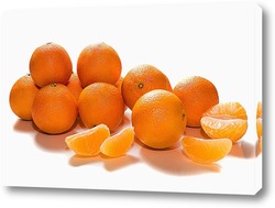  sliced orange in flight