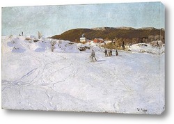  Норвежский береговой пейзаж, 1889