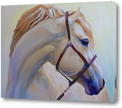   Картина Белая лошадь