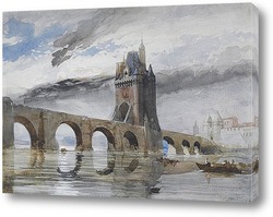   Картина Мост на Рейне