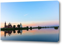  The temple of Nicholas the Wonderworker on the bank of the river.