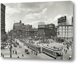  На проспекте, Нью-Йорк, 1905