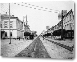    Общий вид Миллионной улицы 1903 ,