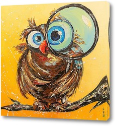   Картина Учёная сова
