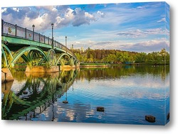    Мост через пруд в Царицыно