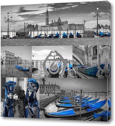   Постер Монохромная Венеция