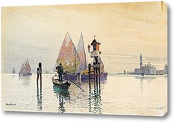    Закат в Венеции