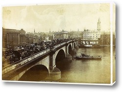  Лондон, Дом Парламента и Вестминстерский мост, 1890