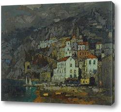    Вид на Амальфи, 1925