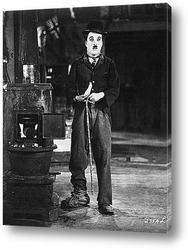  Чарли Чаплин с сигаретой.