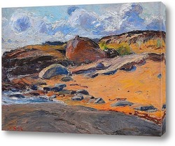  Картина Скалы на берегу
