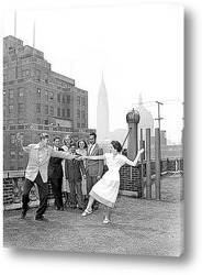   Постер Танцующие подростки,1950г.
