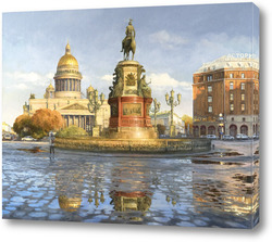   Постер Исакиевская площадь