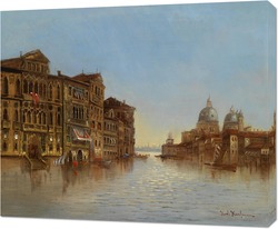    Вид Венеции с Santa Maria della Salute.