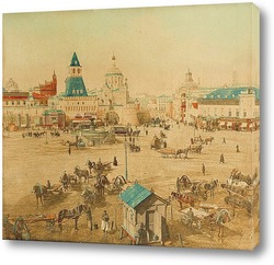   Картина Лубянская площадь