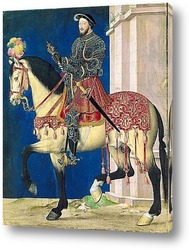   Постер Конный портрет Франциска I
