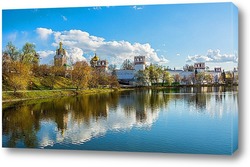    Вид на Новодевичий монастырь