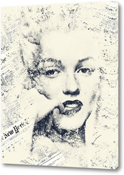   Постер Мэрилин Монро (Marilyn Monroe)